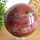 Polished larger petrified wood ball 1363g