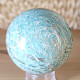 Amazonite stone in the shape of a ball with a diameter of 6.2 cm