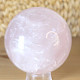 A semi-precious stone in the shape of a sphere with a diameter of 7.3 cm