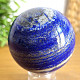 Smooth ball of lapis lazuli stone 473g