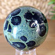 Kambaba jasper stone in the shape of a ball with a diameter of 6.1 cm