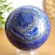 Smooth ball of lapis lazuli stone 336g