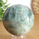 Fluorite stone in the shape of a ball with a diameter of 6.3 cm