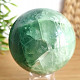 Ball of fluorite stone with a diameter of 7.3 cm