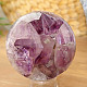 QA amethyst stone with ball-shaped crystals 383 grams