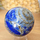 Lapis lazuli stone in the shape of a ball 339 grams