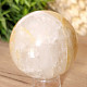 Crystal stone with limonite in the shape of a ball 406 grams