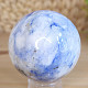 Sodalite stone in the shape of a ball 274 grams