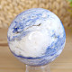 Sodalite stone in the shape of a ball 411 grams