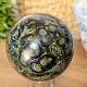 Kambaba jasper stone in the shape of a smooth ball with a diameter of 8.5 cm