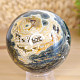 Ocean jasper stone in the shape of a sphere 347 grams