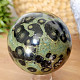 Kambaba jasper stone in the shape of a ball 831 grams