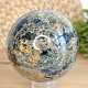 Stone jasper ocean in the shape of a sphere 836 grams