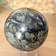 Kambaba jasper stone in the shape of a ball 380 grams