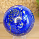 Lapis lazuli stone in the shape of a ball 437 grams