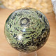 Kambaba jasper stone in the shape of a ball 434 grams