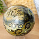 Kambaba jasper stone in the shape of a ball 865 grams