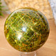 Green opal stone in the shape of a smooth ball 483 grams