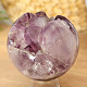 QA amethyst stone with ball-shaped crystals 383 grams