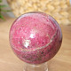 Rhodonite stone in the shape of a ball 441 grams