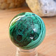 Ball-shaped malachite stone 232 grams