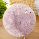 Amethyst stone in the shape of a ball 1091 grams