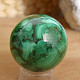 Ball-shaped malachite stone 192 grams