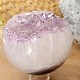 Amethyst stone in the shape of a ball 1091 grams