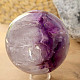 Amethyst stone in the shape of a ball with a cavity 899 grams