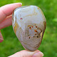 Smooth sardonyx agate stone 98 grams