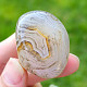 Smooth sardonyx agate stone 49 grams