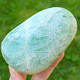 Smooth stone green fluorite 359 grams