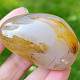 Smooth sardonyx agate stone 88 grams