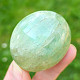 Smooth stone green fluorite 111 grams