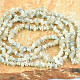 Dlouhý náhrdelník kousky kamenů - Akvamarín