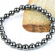Hematite bracelet in the shape of beads