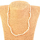 Gentle pearl necklace - pearl beige 45 cm
