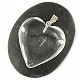 Crystal heart pendant (jewelry)