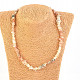 Necklace pieces of stones - Calendula Adular