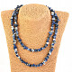 Long necklace pieces Stones - Sodalit