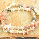 Necklace pieces of stones - Calendula Adular