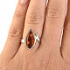 Jantarový prsten Ag 925/1000